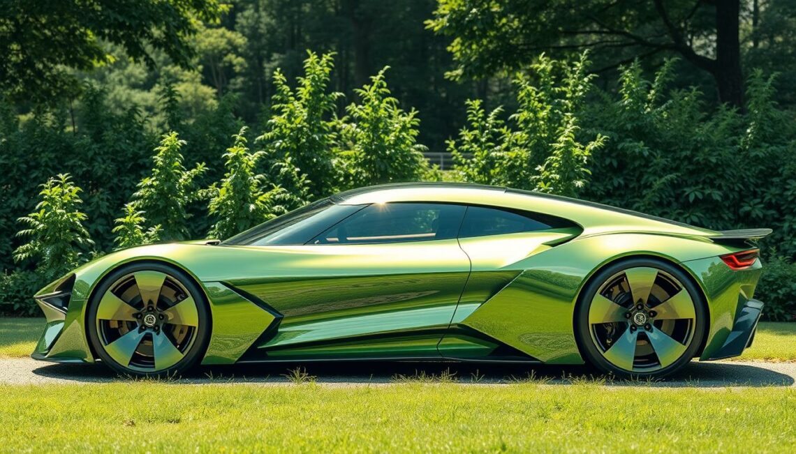 eco-friendly materials in hypercar design